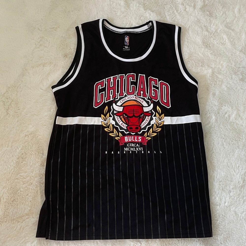Chicago Bulls Basketball Jersey with embroidery
